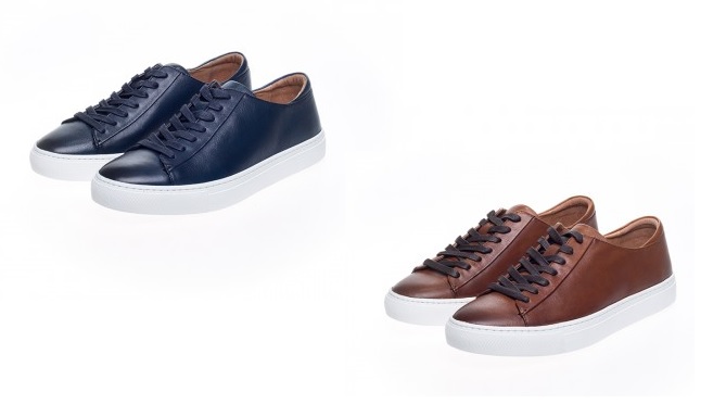 Cape Leather Trainers by John White