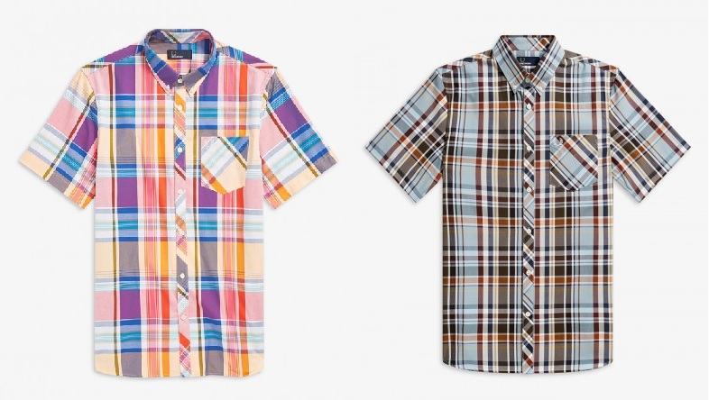 Madras Check Shirt by Fred Perry
