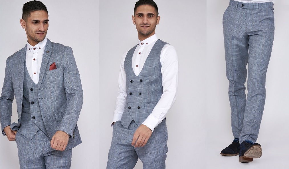 York Blazer Jacket, Waistcoat and Trousers by Marc Darcy