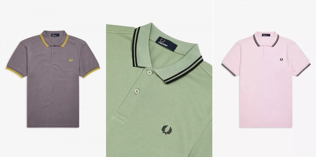 2019 Twin Tipped Pique Polo Shirt by Fred Perry