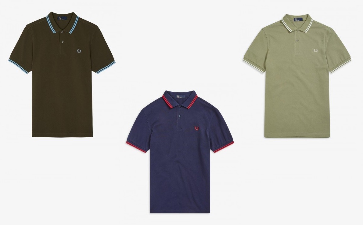 Twin Tipped Pique Polo Shirt by Fred Perry