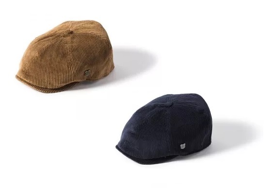 Hudson Cord Newsboy Cap by Failsworth