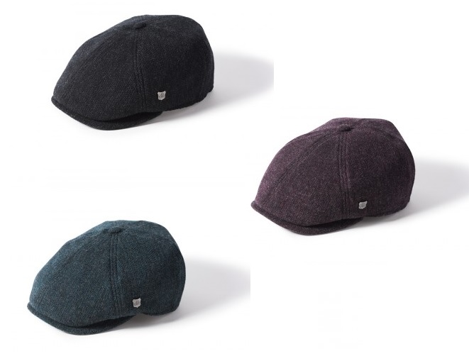 Hudson 6 Piece Newsboy Cap by Failsworth