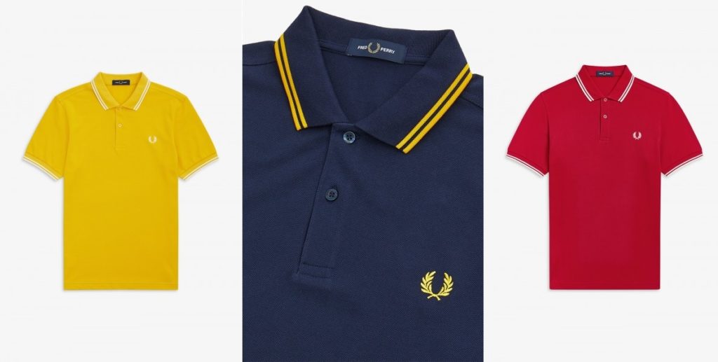 AW19 Twin Tipped Polo Shirt by Fred Perry