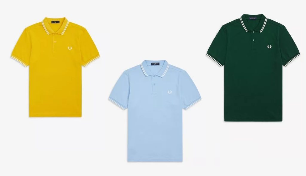 Twin Tipped Pique Polo Shirt by Fred Perry