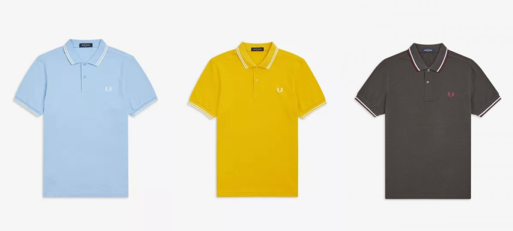 Twin Tipped Pique Polo Shirt by Fred Perry